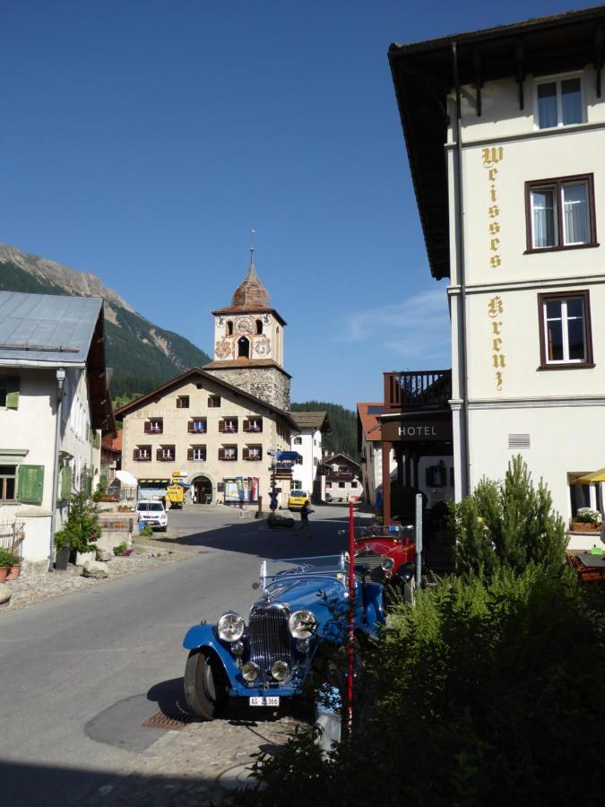 Hotel Weisses Kreuz Берґюн Екстер'єр фото